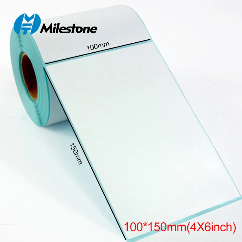 Adhesive Shipping Label Waterproof Thermal Label Thermal Transfer Label Sticker Small Ticket Paper