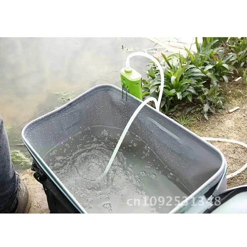 3 in 1Outdoor Fishing Oxygenation Air Pump USB Intelligent Sensor Water Oxygen Pump Portable Smart Induction LED Light