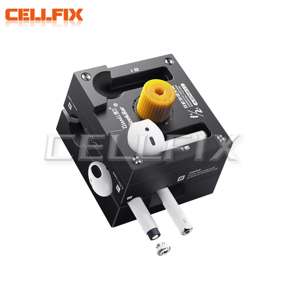 

Qianli Earpods Repair Fixture for Airpods 1/2/Pro Opening Alignment Clamp Headphone Battery Disassembly Open the Cover Tools