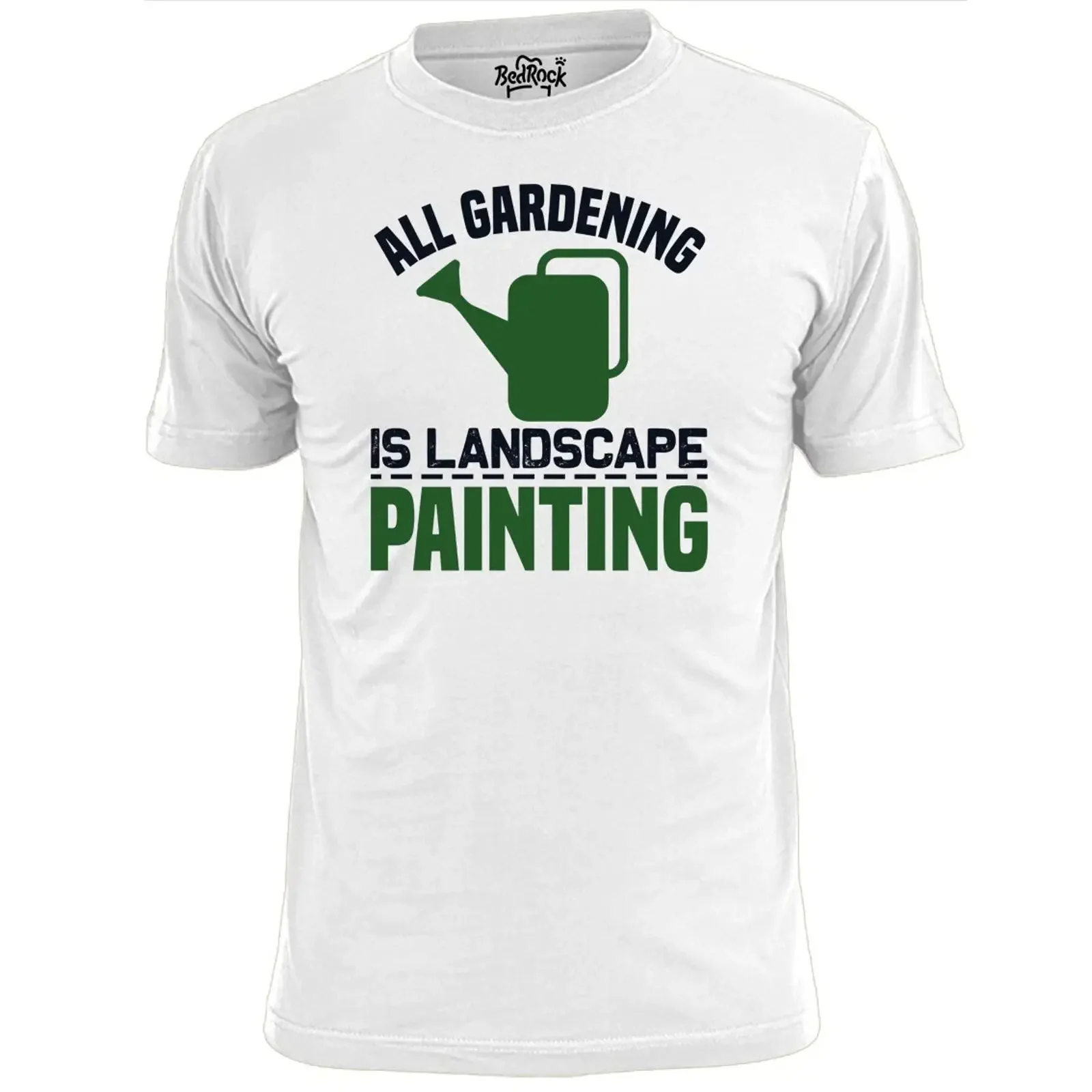 Camiseta Herren para hombre, diseño de jardinería, paisajismo, flores, plantas, estilo vintage, informal, ropa de diseñador
