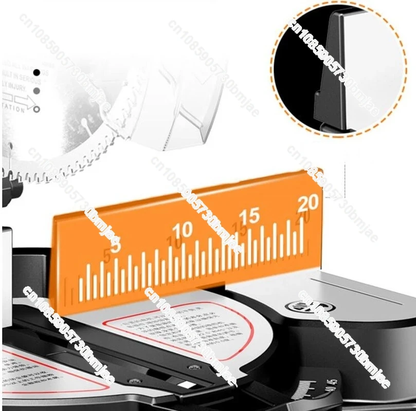 10 Inch Electric Saw Aluminum Machine 220V/1800W Multifunctional Circular Saw 45 Degree Cutting Miter Sawing Aluminum Machine