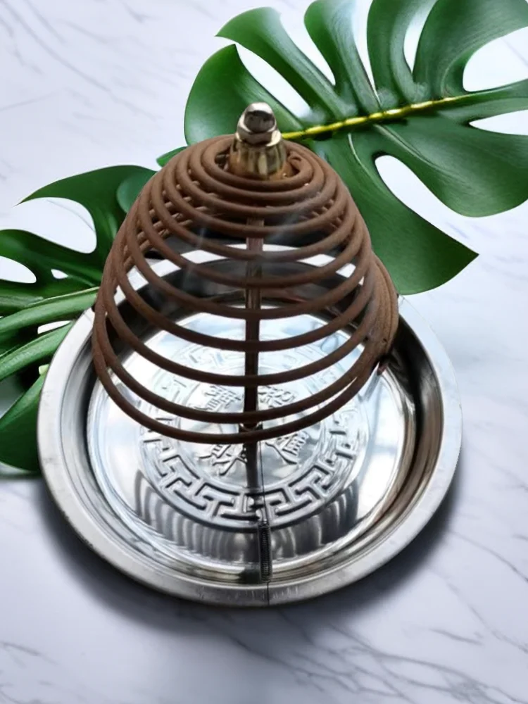 Picture 5: Large Expandable Anti-Sagging Incense Tray Stand 6/7 Inch 2/24 Hour Tower Ra 3 Day/7 Day Tower Extra Large Tray Iron Material