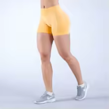 Dfyne Impact Brand Shorts 4.5'' Low Waist Seamless Yoga Shorts Scrunch Bum Gym Shorts Women Workout Biker Stretch Fitness 2025 - AliExpress 200000345