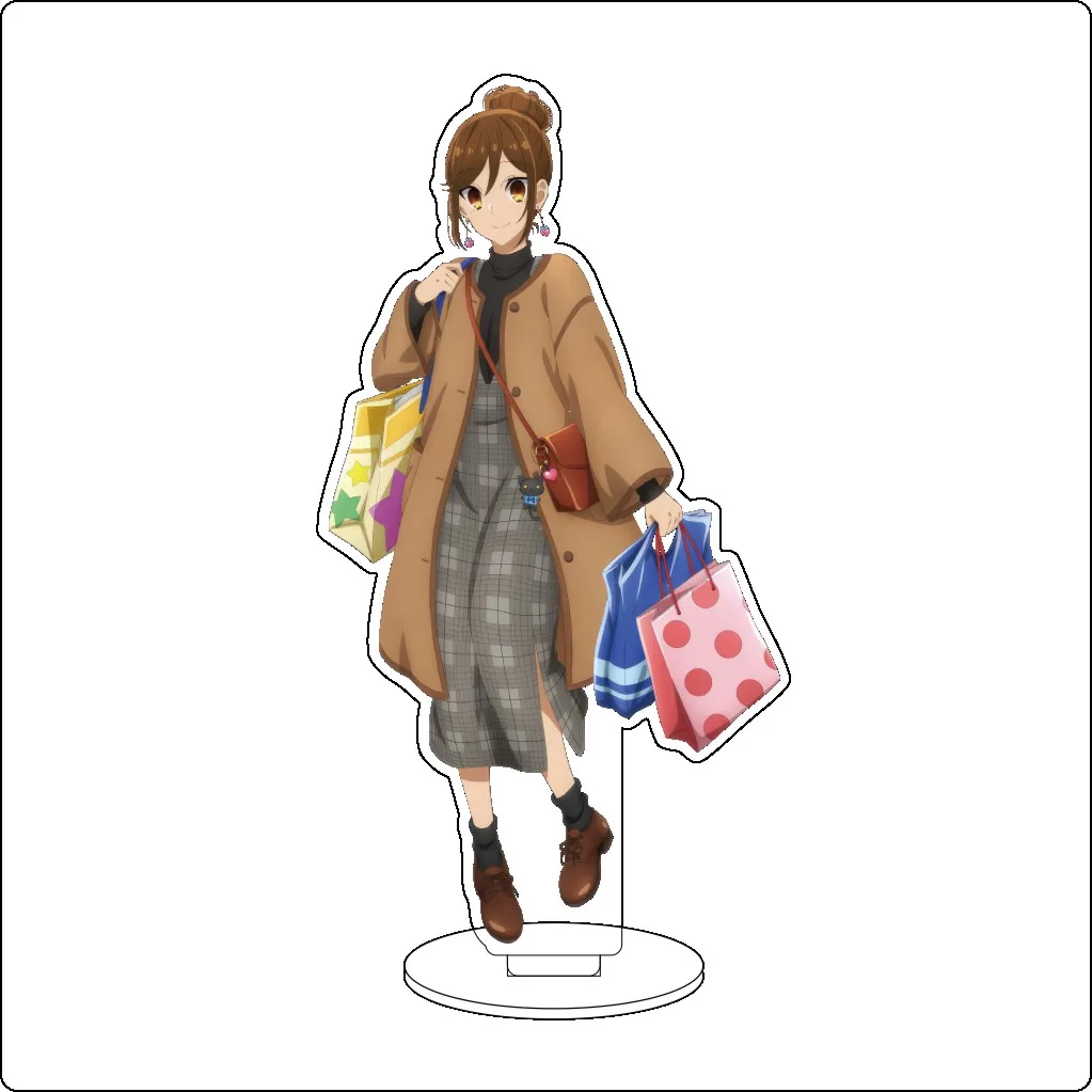 16 سنتيمتر أنيمي هوري سان إلى ميامورا كون تأثيري الاكريليك حامل الحلي يوشيكاوا يوكي هوري كيوكو الشكل حامل هدايا الهالوين