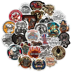 50/100pcs Classic Vintage Motorcycle Stickers For Helmet Ipad Stationery Laptop Journal Scrapbooking Supplies Retro Sticker