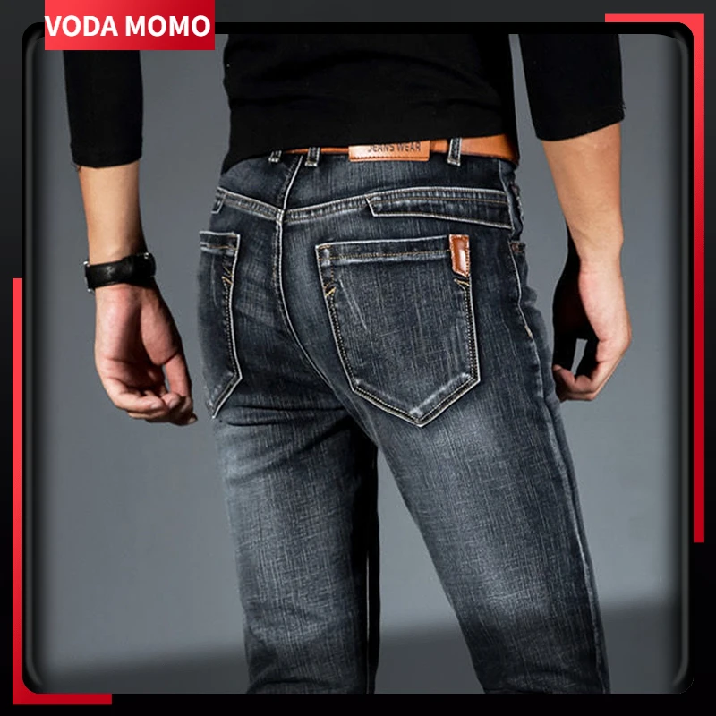 

Men Classic Jeans Jean Homme Pantalones Hombre Men pants Mannen Black Biker Masculino Denim Overalls Mens Pants male jeans 38 40