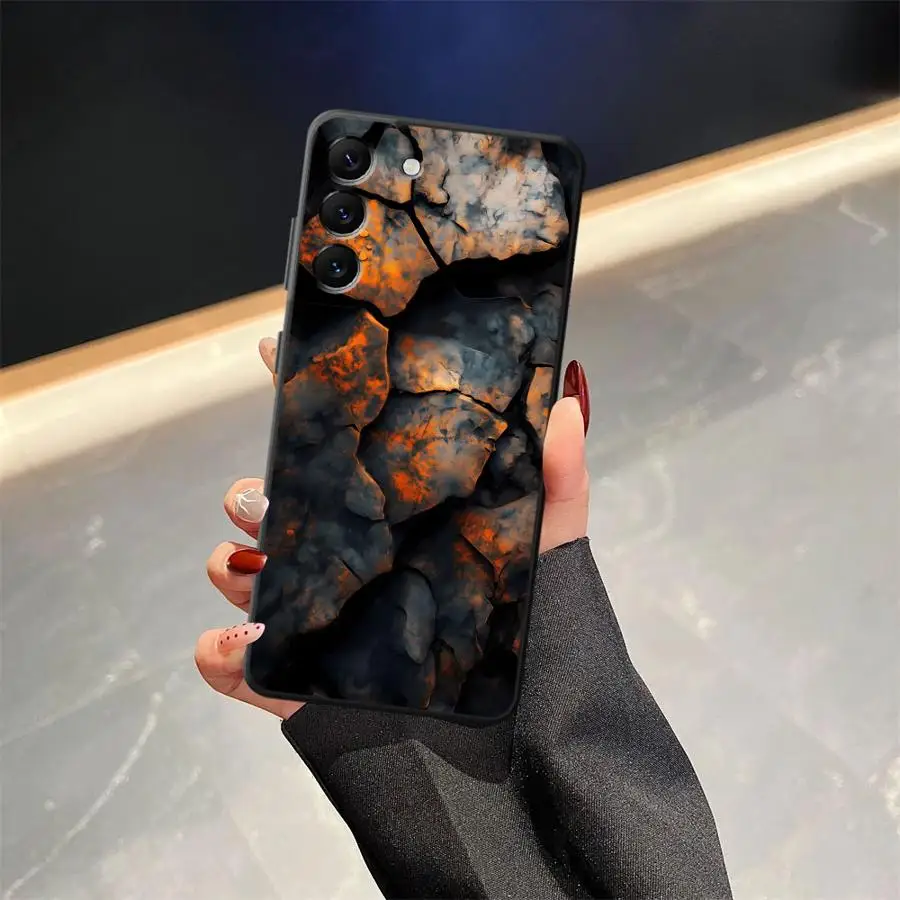 เคสโทรศัพท์มือถือแบบนิ่มสีดำ ดีไซน์ย้อนยุค สำหรับ Samsung Galaxy A70 A30 A15 A06 A04 A03 A40 A16 A05 A10 A12 A50 A20 A13