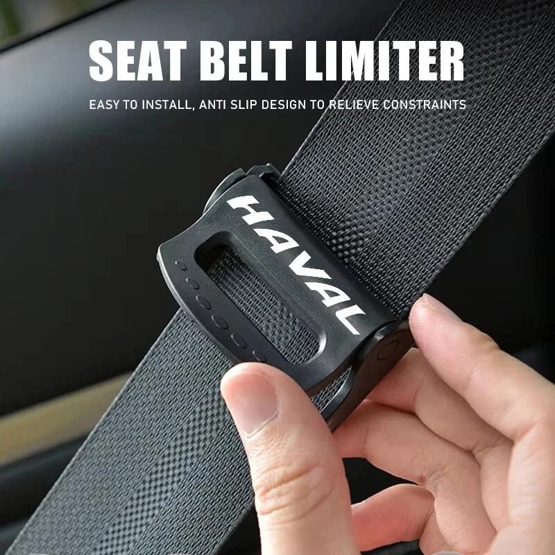 Car Seat Belt Limiter Adjuster for Haval M6 F7 H6 Dargo Jolion H9 H2 Anti-Strangle Wear Resistant Easy Fit Seatbelt Clip