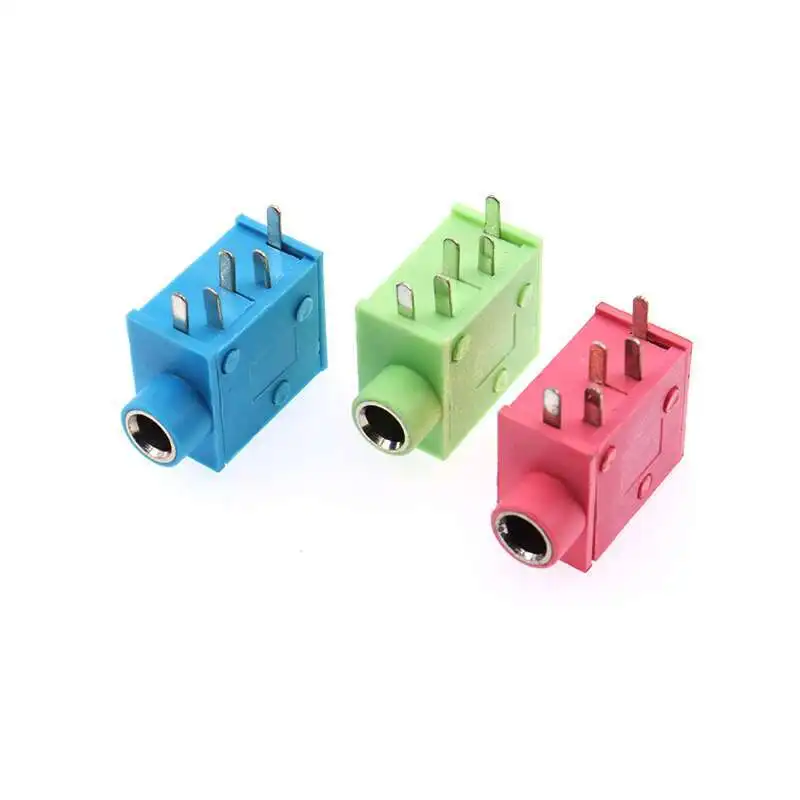 5 Stück Kopfhörerständer PJ215 PJ325 3,5 mm Durchmesser Audio-Buchse – Detail 4