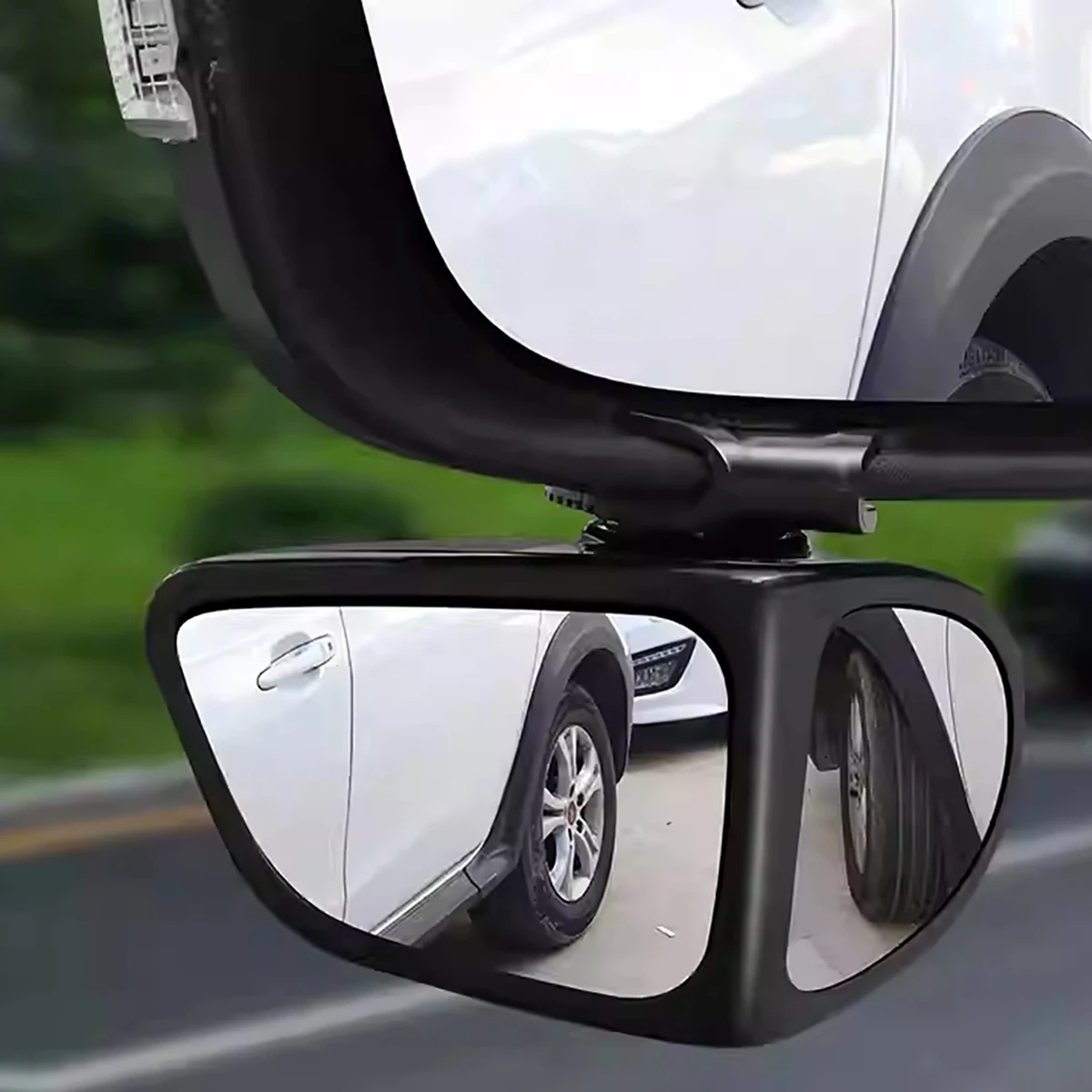 360Degree Adjustable Blind Spot Mirror Wide Angle Mirror Side Blindspot Rearview Parking Mirror Car Accessories For Truck SVU