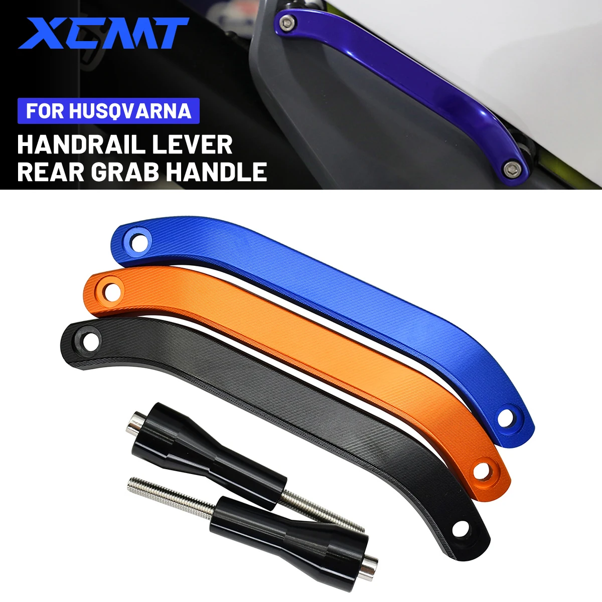 

CNC Aluminum Rear Passenger Grab Rail Handle For Husqvarna FC FE FX TC TE TX KTM SX SXF EXC EXCF XC XCF XCW 125-500 2011-2024