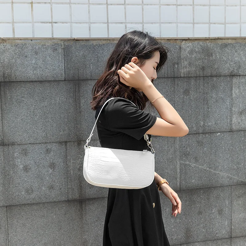 

Fashion female bag new trend simple female bag summer shoulder bag for women messenger bag all-match French underarm bag