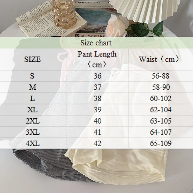 Summer Women Yoga Shorts High Elastic Comfortable Casual Solid Safety Shorts Large Size Modal Boxers Wide Leg Gym Short Pants
