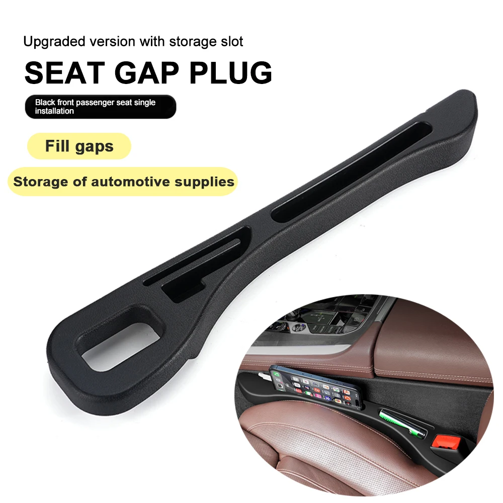 Car Seat Gap Filler Seat Side Slot Filling Strip Vehicle Storage Box Filler Anti-Loss General Auto Interior  Accsesory