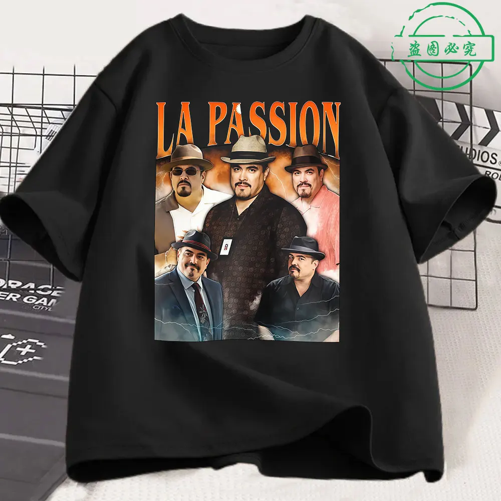 Camisetas Dexter Tv La Passion Angel Batista, camisetas informales 100% de algodón para hombre y mujer, ropa de moda Hip Hop, camiseta de gran tamaño, ropa de calle