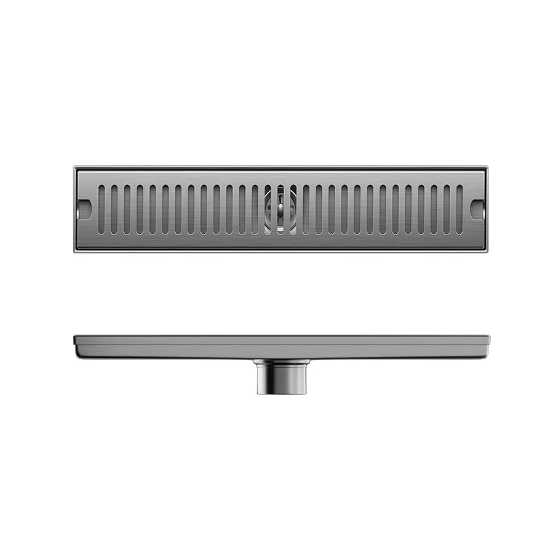 

Shower Floor Drain Brushed Bathroom Drainage 8.5cm Wide Anti-Odor Floor Drains Stainless Steel Shower Strainer Hair Catcher