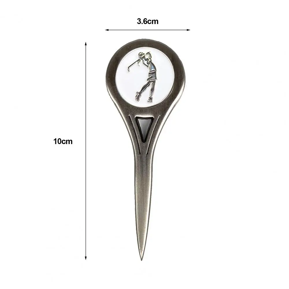 Golf Pitch Mark Mini Ball Marker Golf Pitch Tool Portable Divot Tool