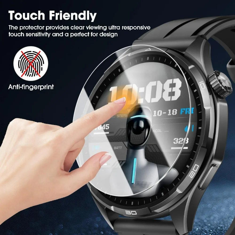 1/2/3Pack 9H Tempered Glass Easy Installationfor Honor Watch 6 Plus Screen Protectors HD Protective Films for Honor Watch 6 Plus