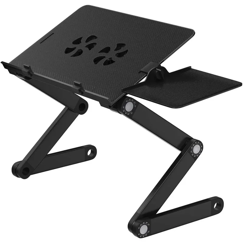 Portable Folding Arm Bed Stainless Steel Laptop Computer Desk Laptop Learning Laptop Bed and Sofa Computer Desk