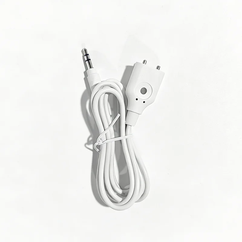 1/2/3/5/8/10pcs 3.5mm Wired Water Leakage Alarm Detector Water Sensor NO Signal Cable For WIFI Water Sensor With Two Metal Poles