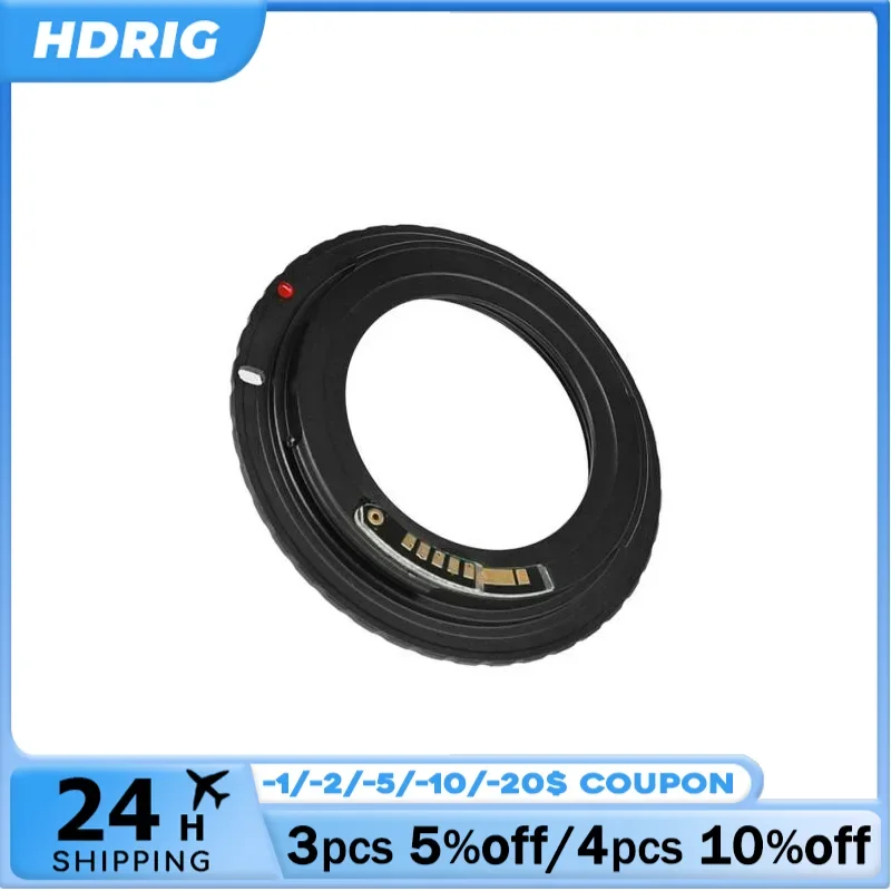 

HDRIG AF Confirm M42-EOS Lens Mount Adapter Ring For Canon EOS 5D Mark III 5D3 5D Mark II 5D2 6D 70D 80D 600D 750D 700D