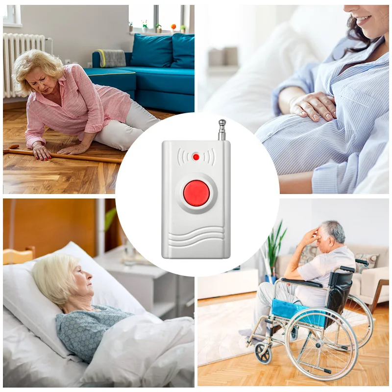 KERUI Emergency Button SOS Elderly Children Alarm Emergency Help Switch Home Security Protection For KERUI W181 W202 W204 Alarm