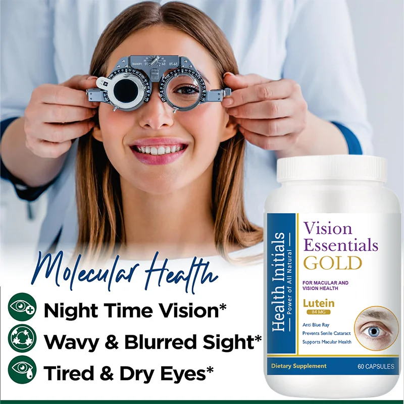 High Potency Lutein Capsules - Relieve Eye Fatigue, Dry Eye and Vision Health, Eye Health Supplements