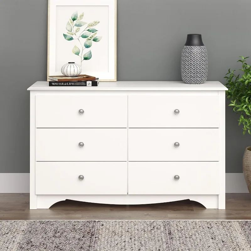 Sonoma 6 Drawer Dresser for Bedroom, Wide Chest of 6 Drawers, Bedroom Furniture,  16