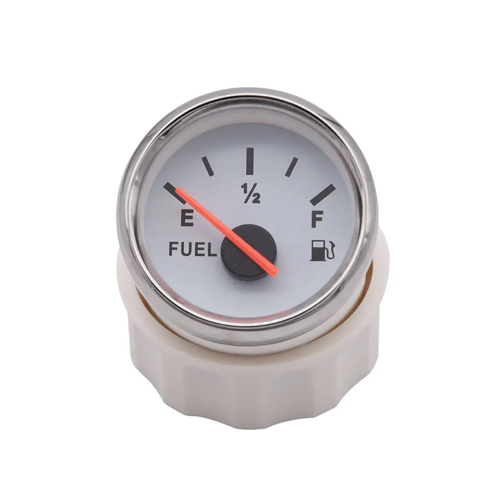 0-190ohm Fuel Level Gauge Boat Car Fuel Sending Unit with 100-550mm Stainless Steel Marine Fuel Level Gauge Sensor for Car Boat