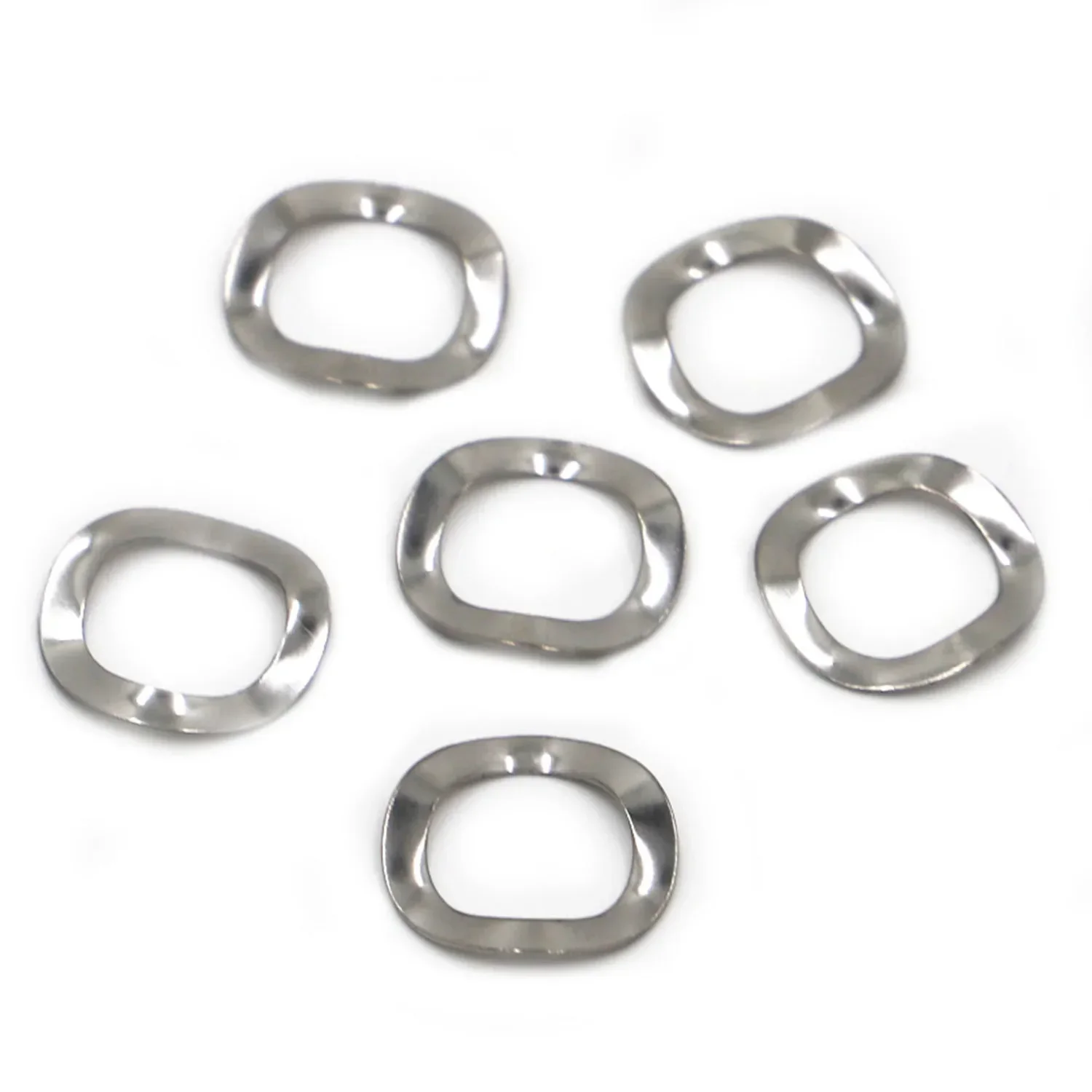 M3 M4 M5 M6 M8 M10 M12 M14 M16 M19 M23 M25 M27 M31 M39 M41 M51 304 Stainless Steel Spring Washer Three Wave Washers