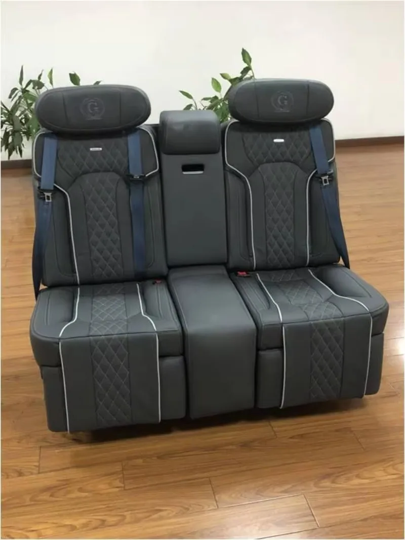

Modified Customization Luxury VIP Car Seat Custom Leather Power Back Row Van Bench Seat