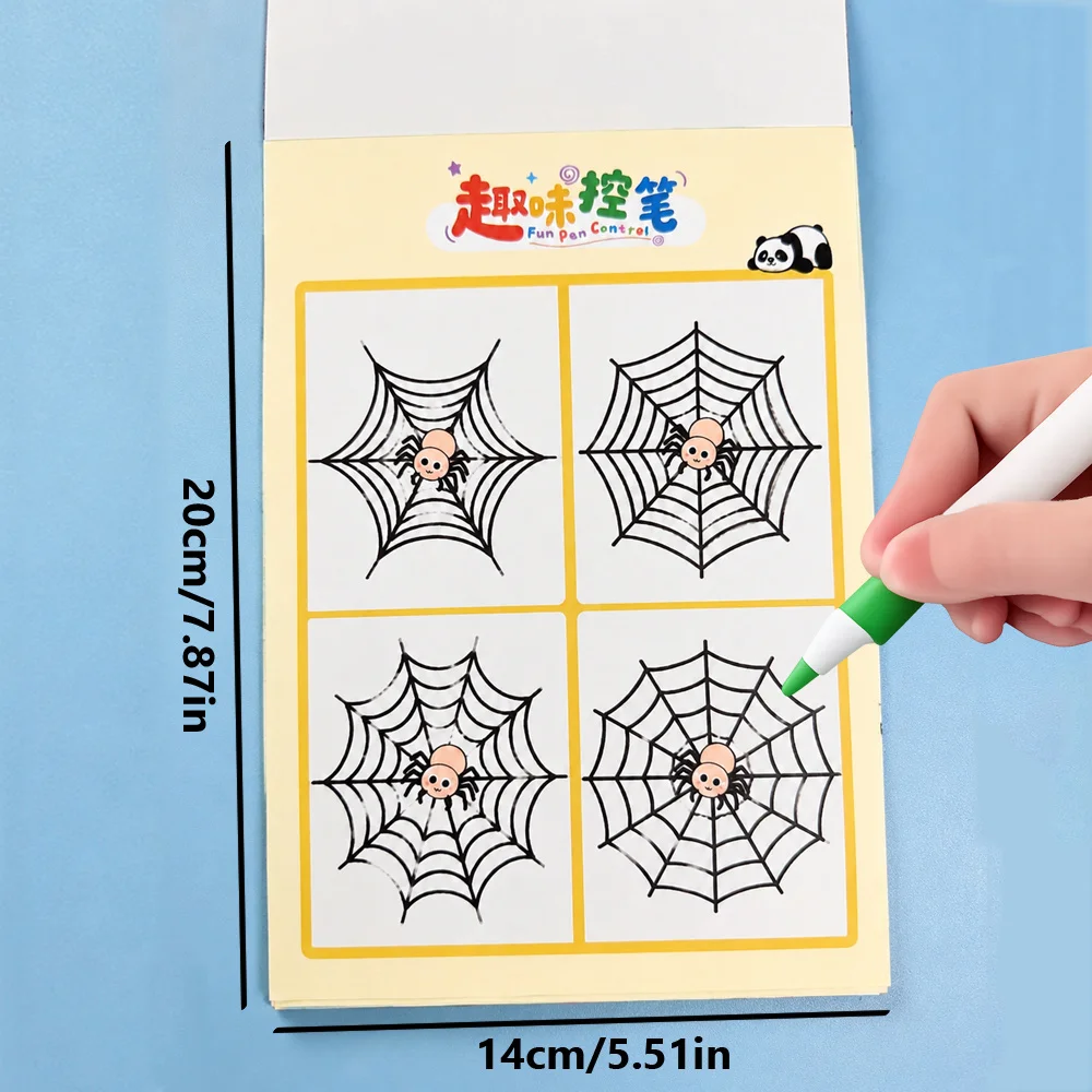 Kids Fun Pen Control Tracing Workbook 35 Pages Preschool Handwriting Practice Activity Book