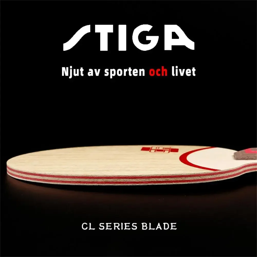 STIGA-Table Tennis Blade, CL, CR, WRB, Allround, 7 Ply, Ping Pong Bat Paddle, Classic