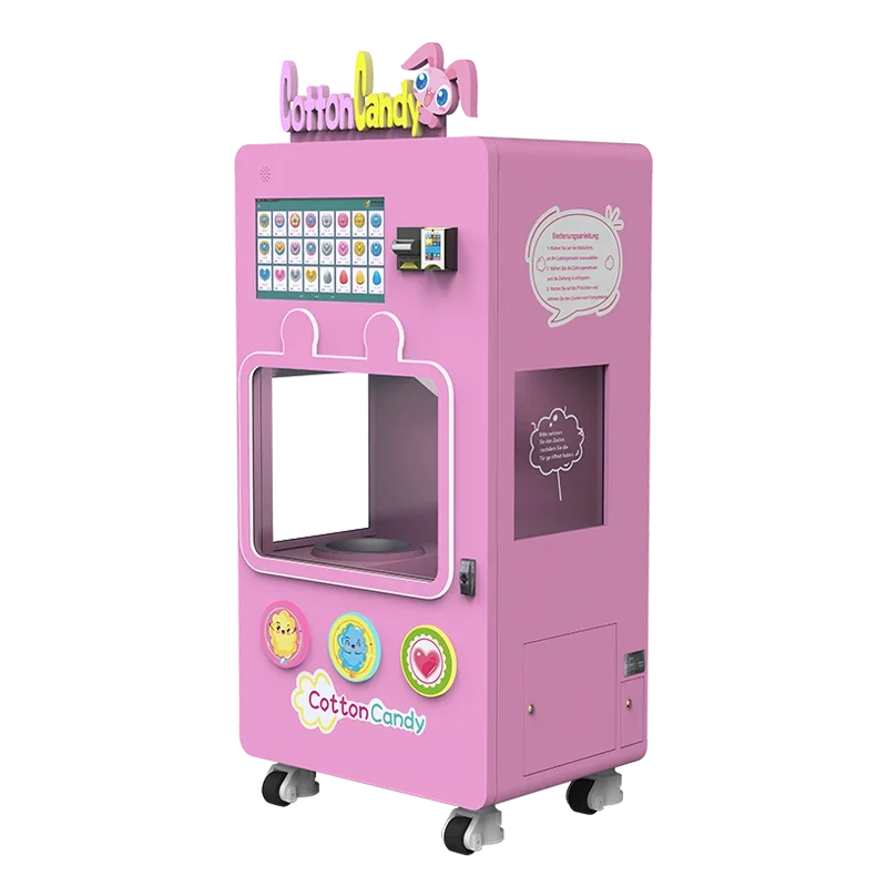 48 Kind Patterns Flower Make Vending Electronic Cotton Candy Machine Commercial