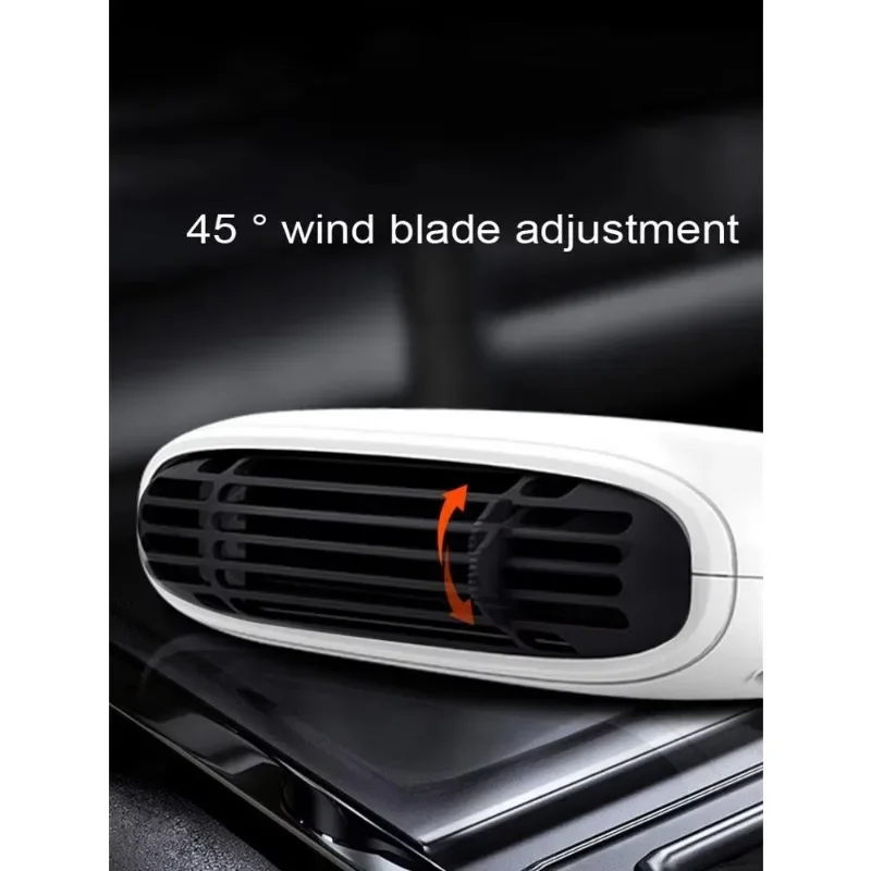 12V automotive warm air fan automotive defroster defogger instant and foldable handle overheat protection