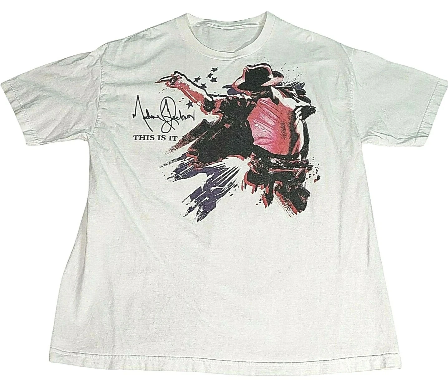 Michael Jackson Modern Redesign T-shirt Men and Women Summer Cotton Y2K Clothing Fashion Round Neck Short Sleeved Tee Fan Gifts