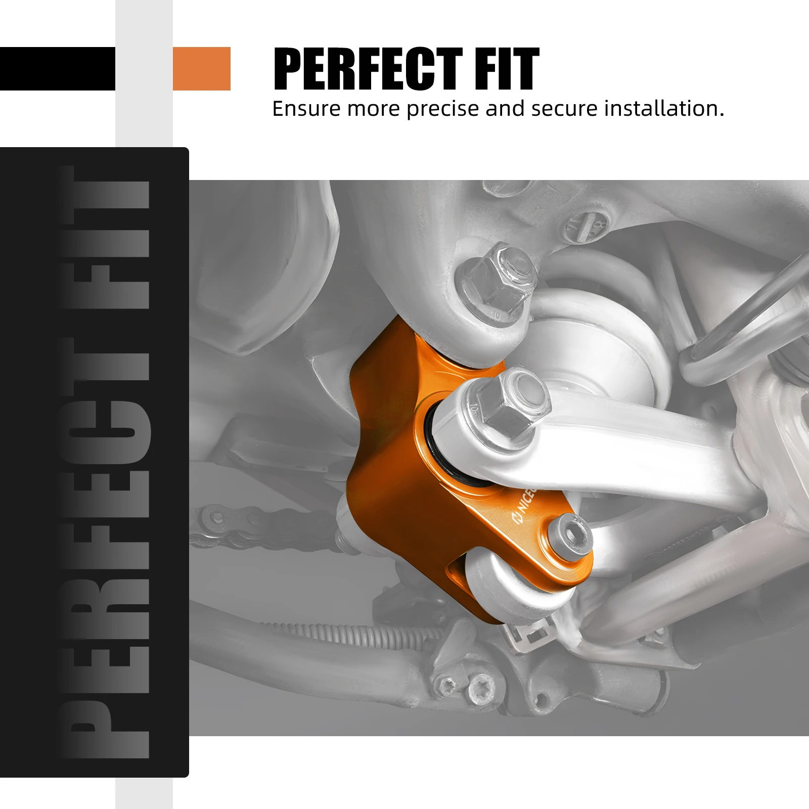 Motocycle 1.57" 40mm Shock Suspension Lowering Linkage for KTM 690 Enduro/R 690 SMC/R 690 SMCR 2008-2018 view 3