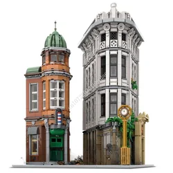 4094 PCS Modular Flatiron  MOC City Street View DIY Bricks Modern Building Block Architecture Collection Series Toys Gifts