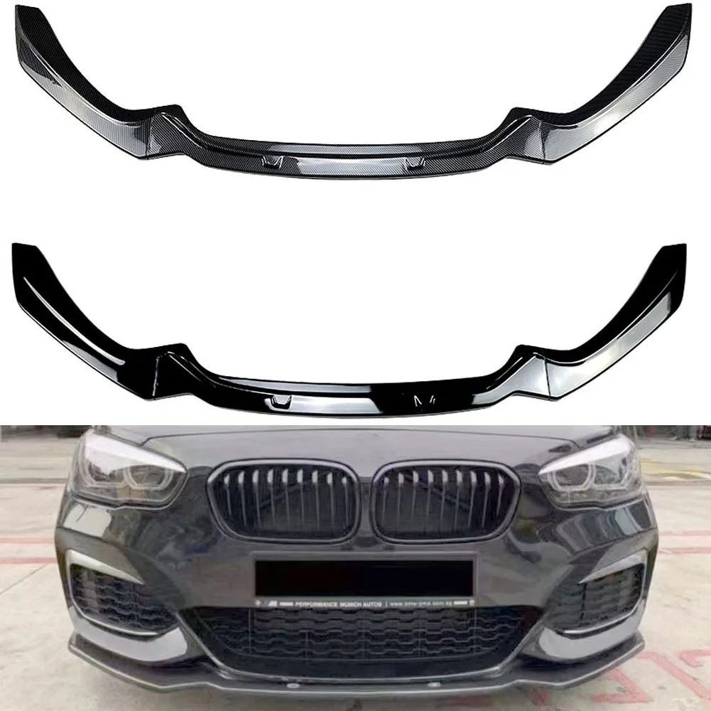 3 Stage Front Lip Splitter Spoiler Side Lower Splitters Body Kit For BMW 1 Series F20 F21 M-Pack 118i 120i 2015-2019 MP