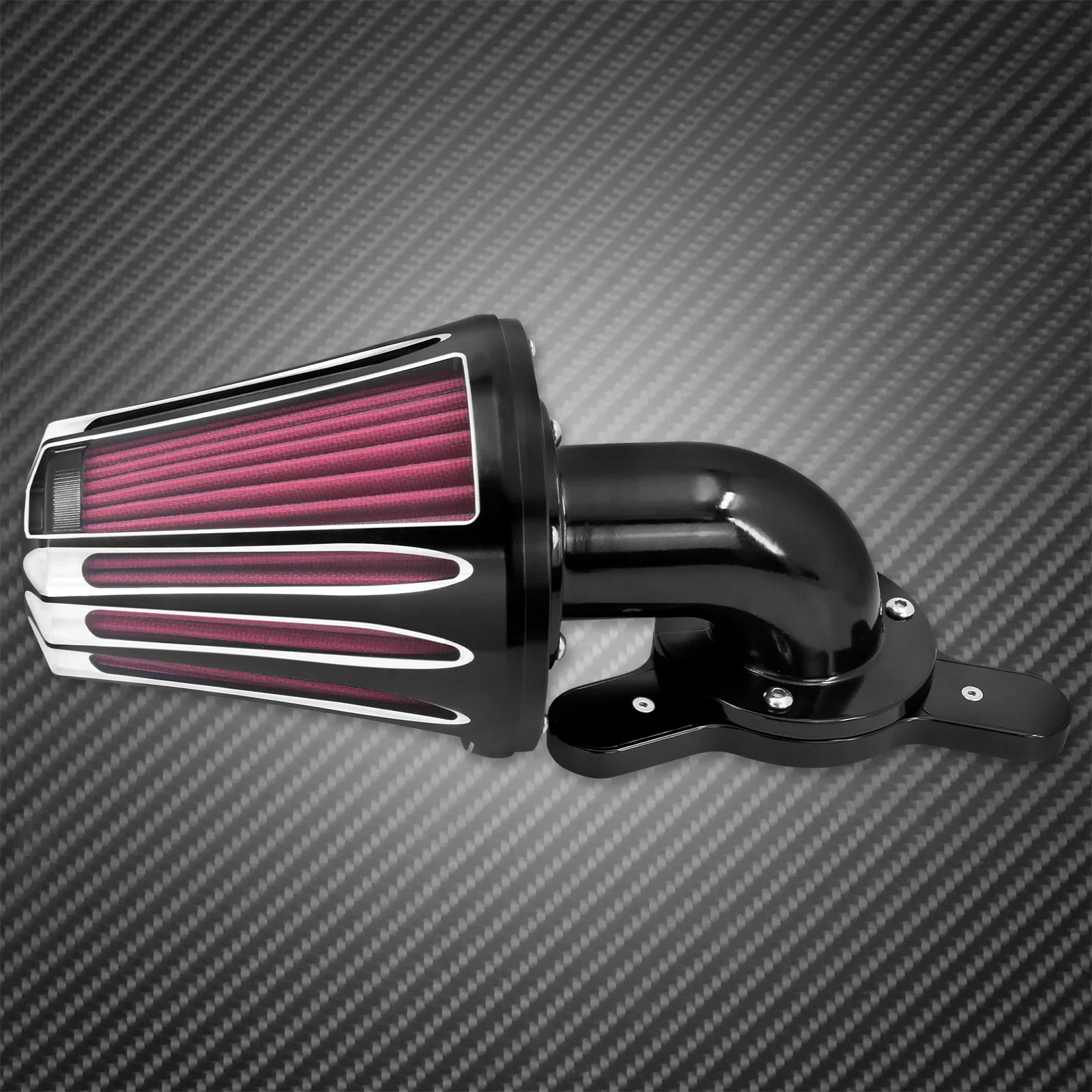 Motorcycle Air Cleaner Intake Filter For Harley Dyna Heritage Softail Touring Fat Bob FXDF Road Electra Glide FLHT FLHR Fatboy