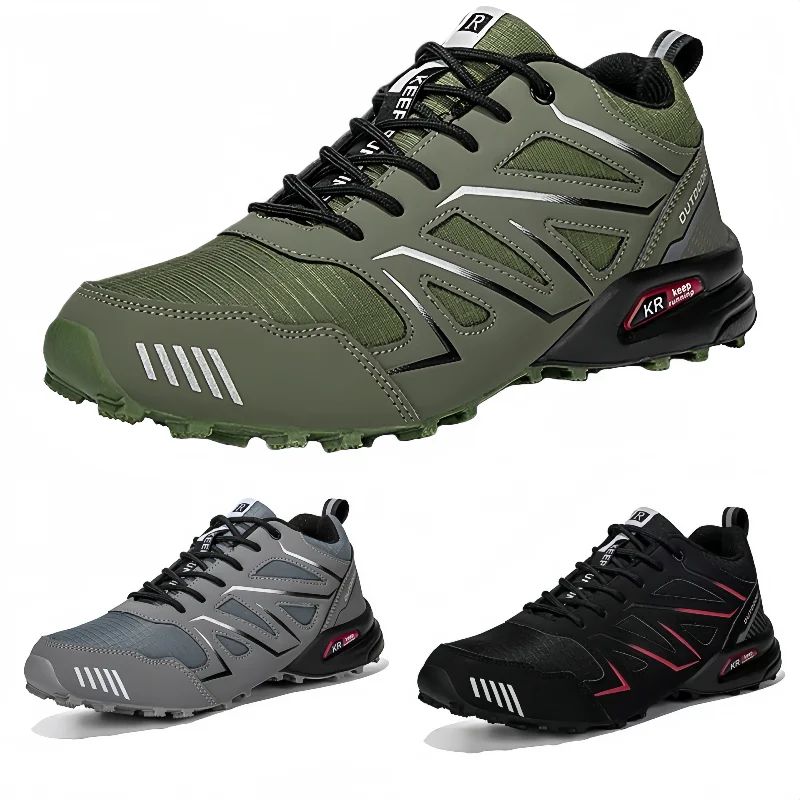 

Men's Lockless Cycling Shoes,Outdoor Mountain Cross-Country Non-slip Hiking shoes,Breathable Sports Shoes,Road Cycling Shoes