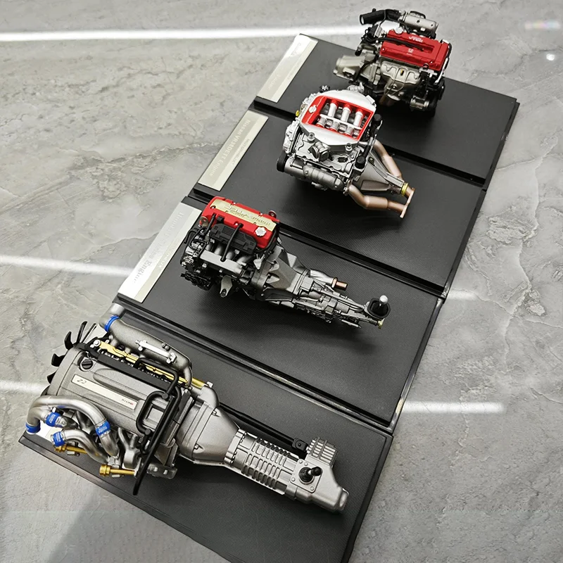 Motorhelix 1:18 série de motores modelo acabado 2024 Hec exposição edição limitada simulação miniatura brinquedo infantil personalizado presente