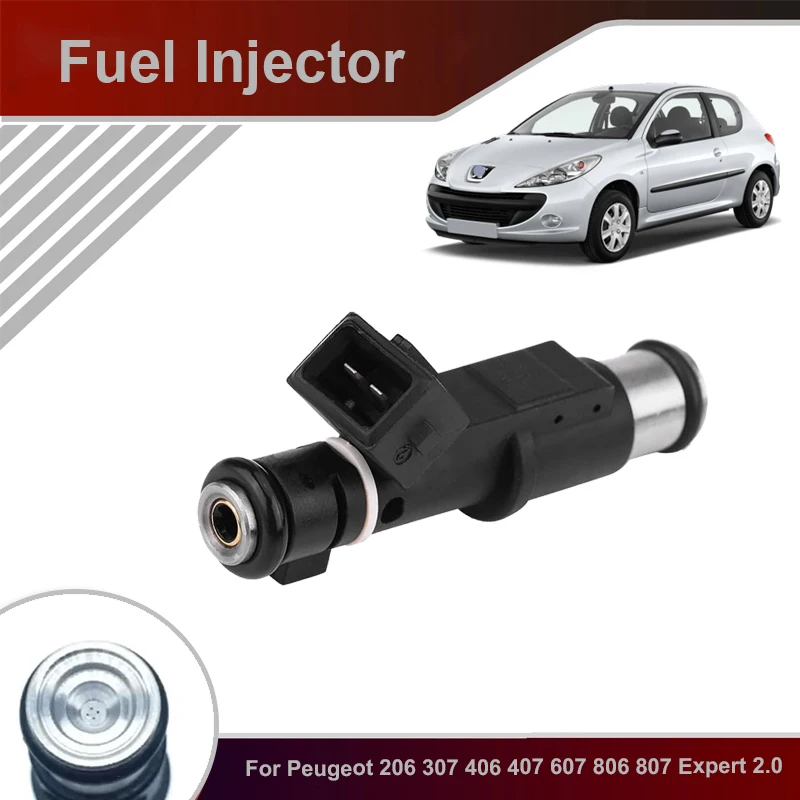Fuel Injector 1984E2 for Peugeot 206 307 406 407 607 806 807 Expert 2.0 Petrol Citroen C4 C5 C8 Xsara Jumpy