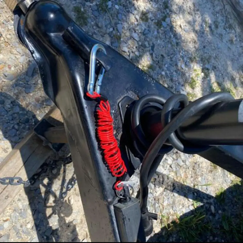 

Прочный аварийный выдвижной трос безопасности прицепа для автофургона, аксессуары для прицепа, страховочный трос для прицепа