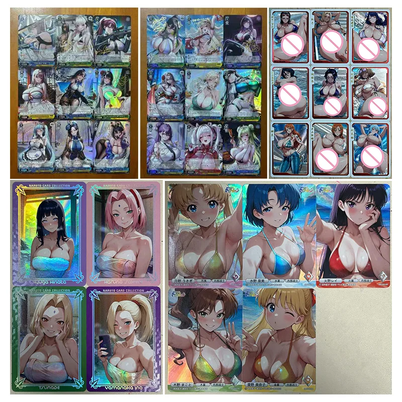 

Аниме История Богини Diy Домашние флэш-карты Raiden Shogun Boa Hancock Коллекционная карта Рождественские подарки на день рождения Детские игрушки