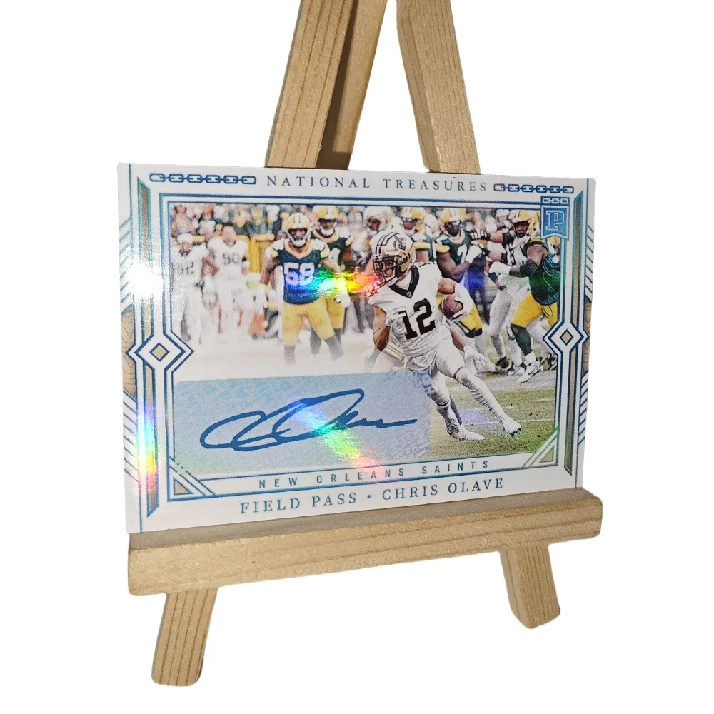 Panini DIY 2024 rugby National Treasure Collectible Cards BROCK purdy Baker Mayfield myles garrett Fold glitter holiday gifts