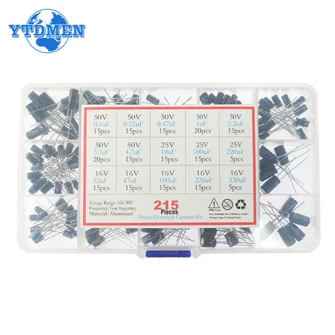 10 st 275VAC polypropylenfilmkondensatorer x2 0,01 0,1 0,15 0,022 0,22 0,33 0,47 0,56 0,68 1,2uF 104K 1uF korrektionskondensator 8 best sales kondensatorbank - №4
