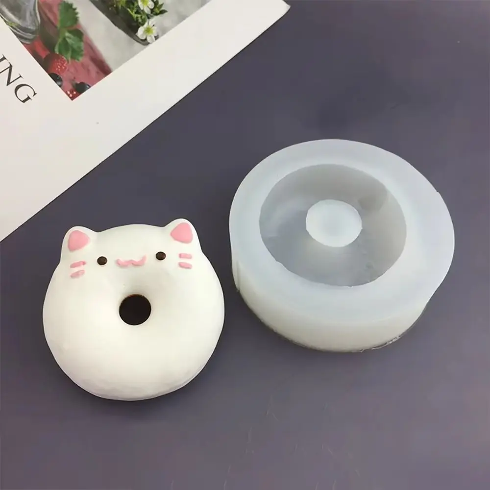 1Pcs Animal Bunny Kitten Silicone Mold Multifunctional Cartoon Cartoon Mold Cute Baking Mould