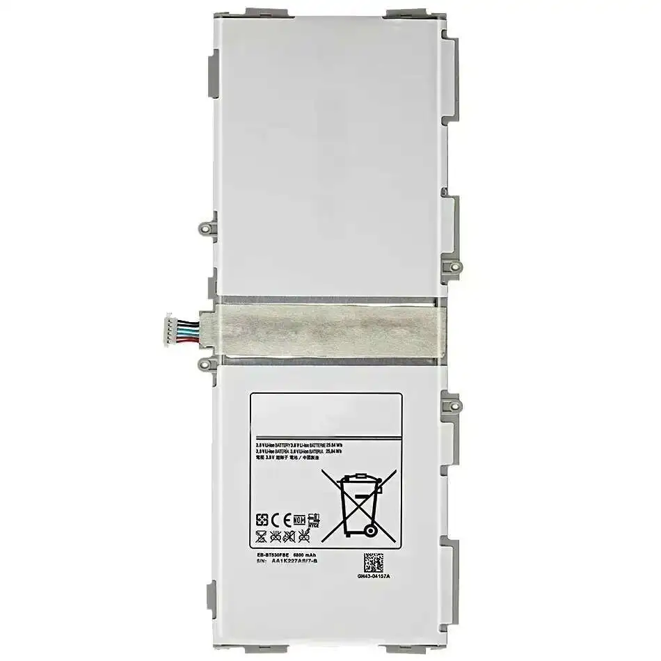 

Аккумулятор EB-BT530FBU, EB-BT530FBC, EB-BT530FBE, для Samsung GALAXY Tab 4, Tab4, SM-T530, T531, T533, T535, T537, 6800 мАч