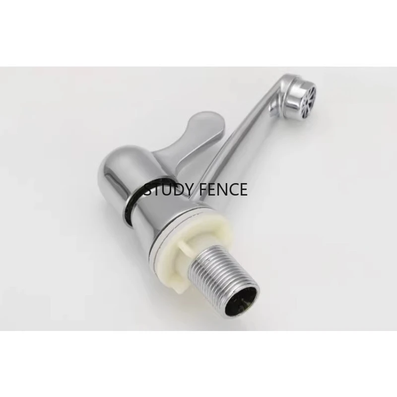 

Смеситель для холодной воды из сплава с одним отверстием, смеситель для умывальника в ванной комнате, смеситель для кухонной столешницы, аксессуары для бытовой техники